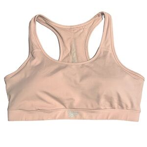 Reebok Racerback Sports Bra with Mesh Panel and Removable Cups